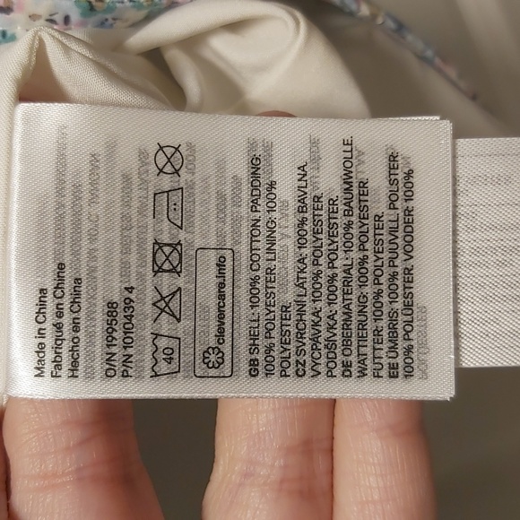 Flower Print Ruffle-Collar Shirt Jacket - Picture 5 of 7